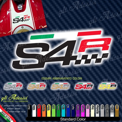 Adesivo s4r serbatoio - s4, r