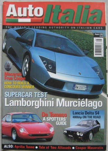 Auto italia magazine - italia, august