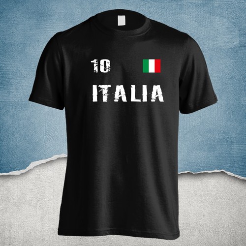 Maglietta italia - maglietta,