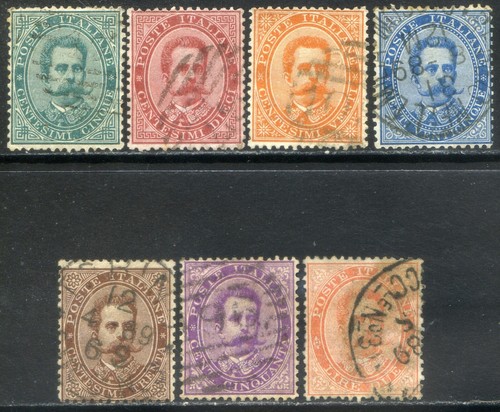 Regno italia 1879 effigie di - d'italia,