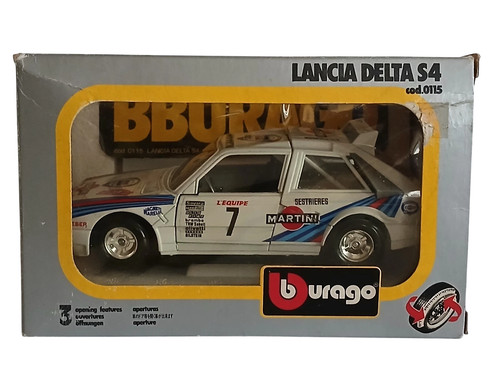 Lancia delta burago scala - s4,